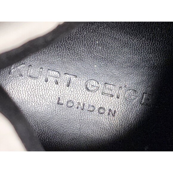 Kurt Geiger London White Leather Sneakers EU 40 Ludo Quilted Pattern Embellished - Picture 7 of 8